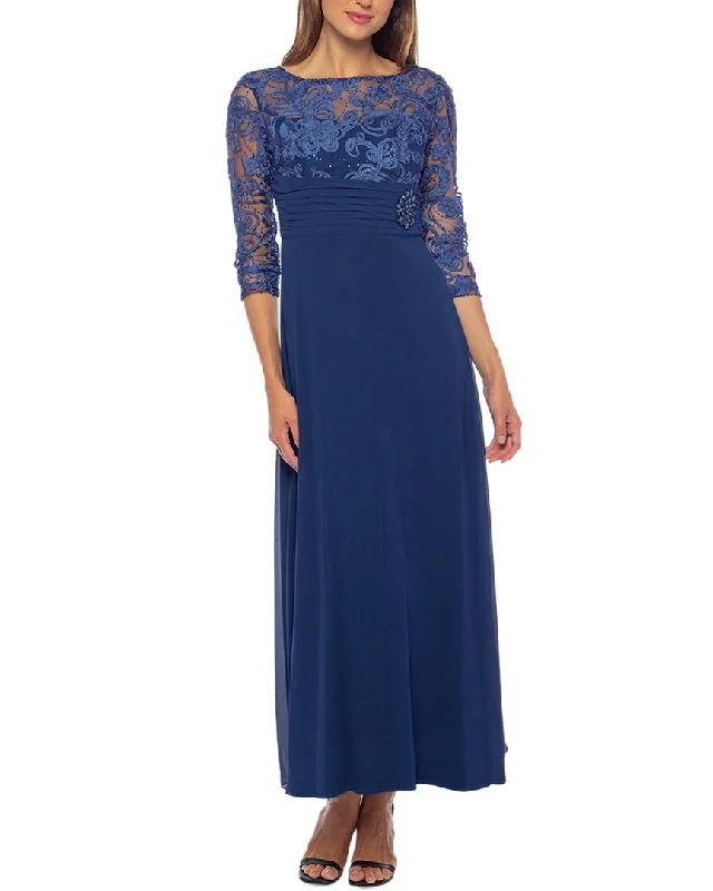 MARINA Maxi Dress Trendy Fit-and-Flare Maxi Dress