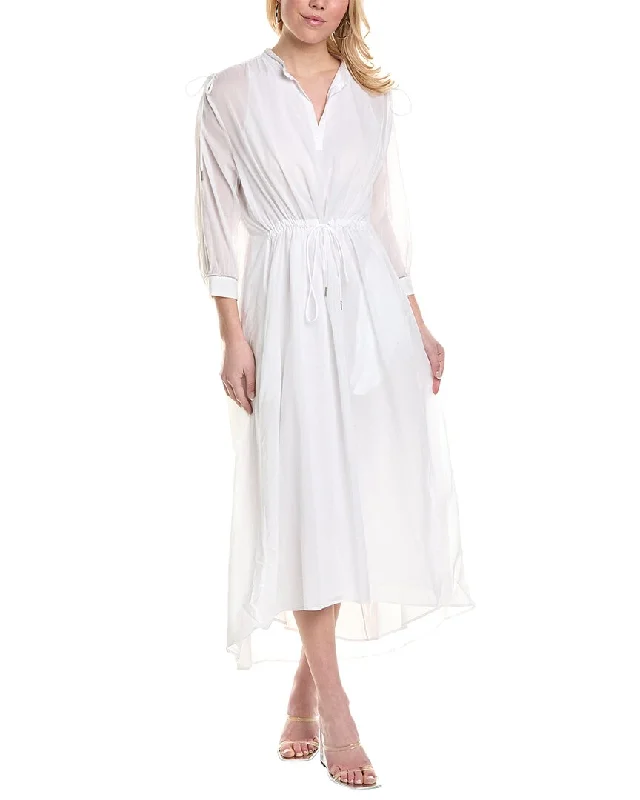 Peserico Maxi Dress Fashionable Chiffon Maxi Dress