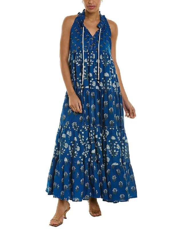 Ro's Garden Sofia Maxi Dress Trendy Maxi Dress with Belt