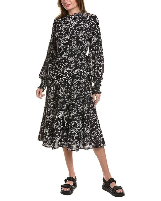 SOLE Princeton Maxi Dress Comfortable Pleated Maxi Dress