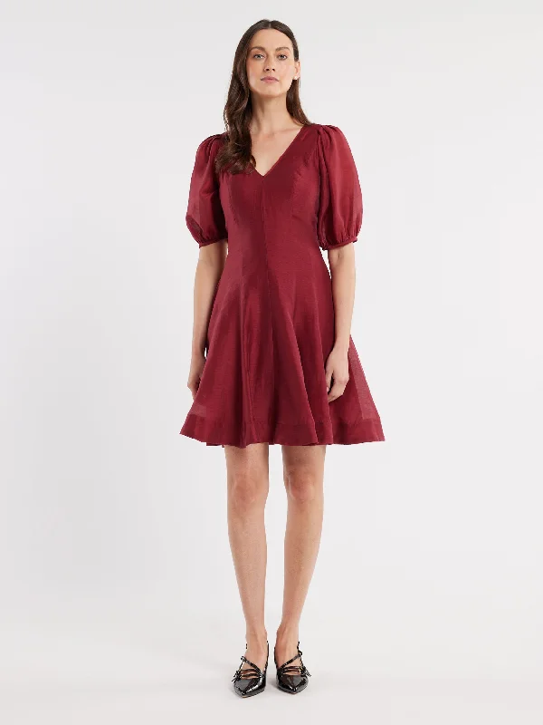 Zaria Mini Dress Trendy Lace Mini Dress