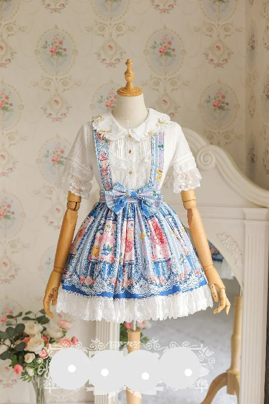 Strawberry Witch~Blueberry Lolita SK Daily Skirt corduroy skirt comfortable