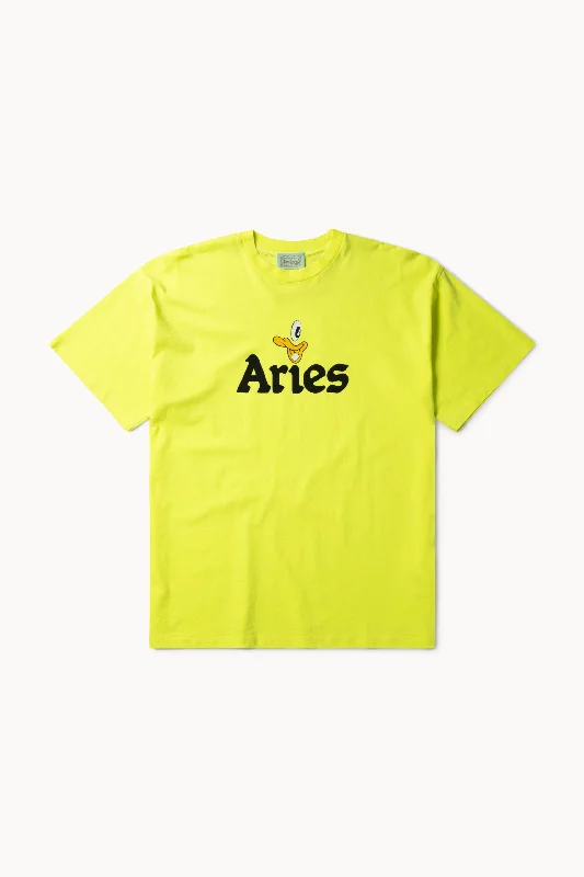 Aged Aye Duck Fluoro SS Tee Print Jacquard Patchwork
