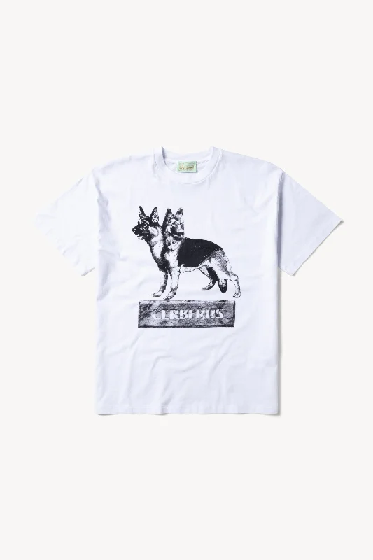 Cerberus SS Tee Embroidered Appliqued Beaded