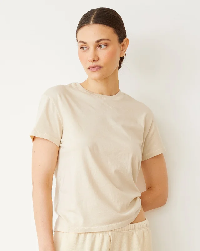 Basic Crew Neck Tee Collared Crew Neck Turtle Neck