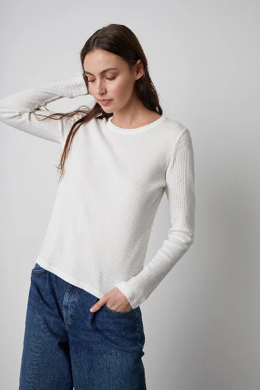 CAROLINA COTTON THERMAL TEE Casual Formal Business