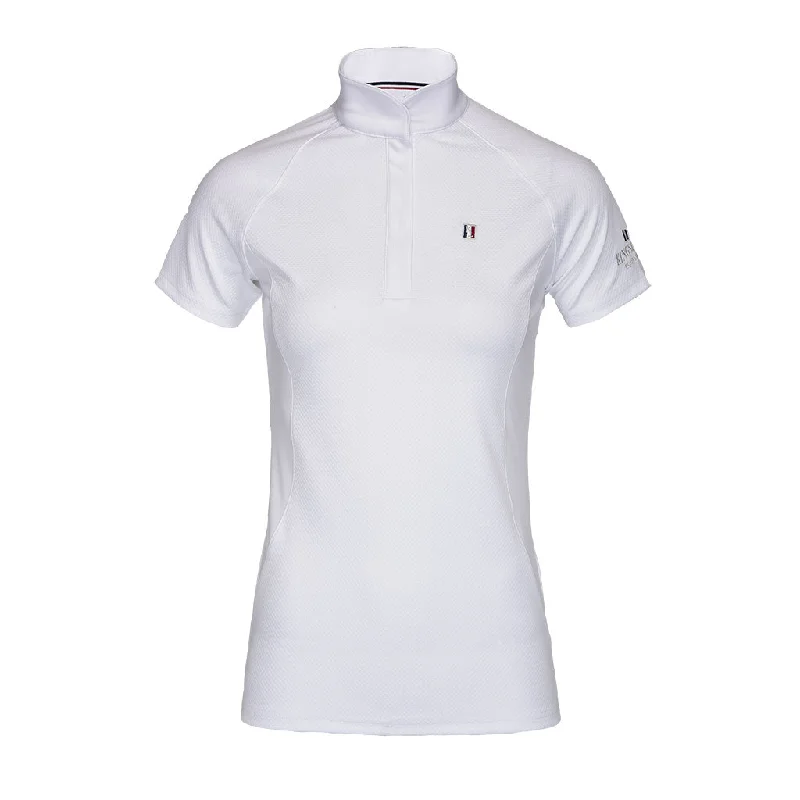 Classic Women´s Show Shirt Chic Silk Short Sleeve Shirt