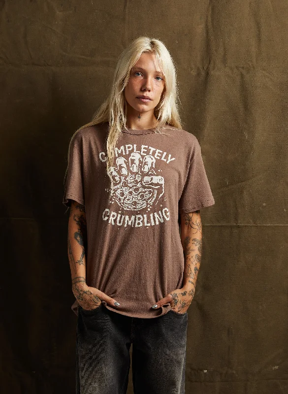 Completely Crumbling Tee Terry Blend Velvet Blend Canvas Blend