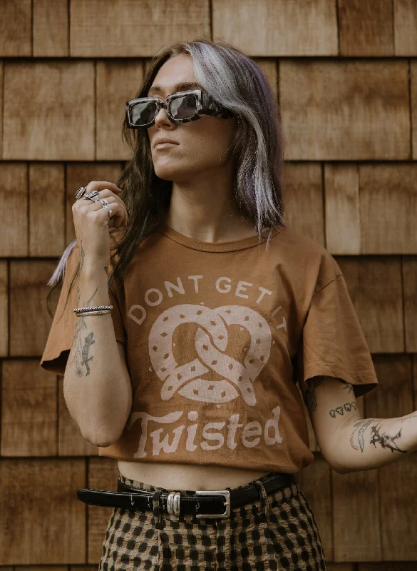 Don't Get It Twisted Tee Lace Blend Ribbed Blend Corduroy Blend