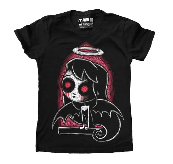 Eternal Despair Women Tshirt Comfortable Ribbed Short Sleeve