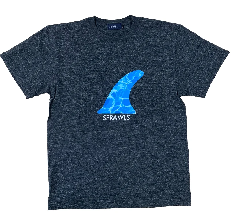 Fin Wave Tee SSL-411 Hooded Caped Shawl Collar