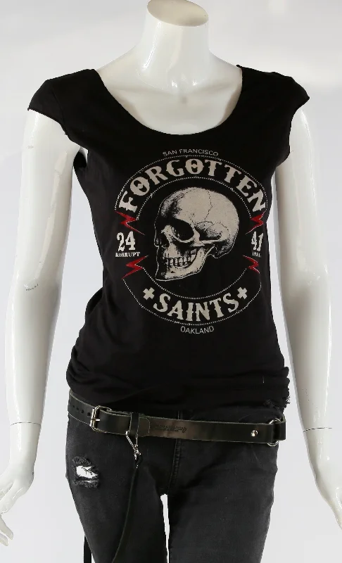 Forgotten Saints Women's Tee Machine Wash Dry Clean Hand Wash