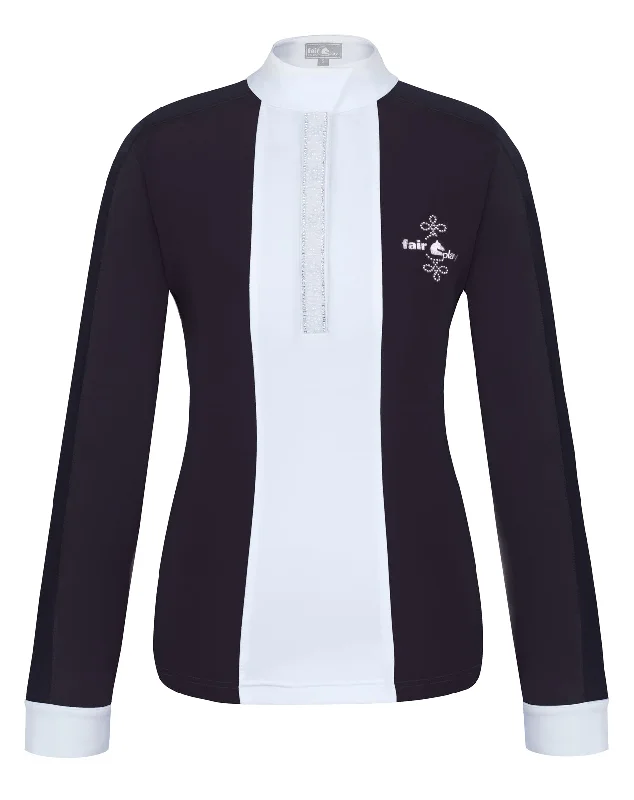 Women´s Long Sleeve Competition Shirt Claire Pearl Classic Short Sleeve Blouse