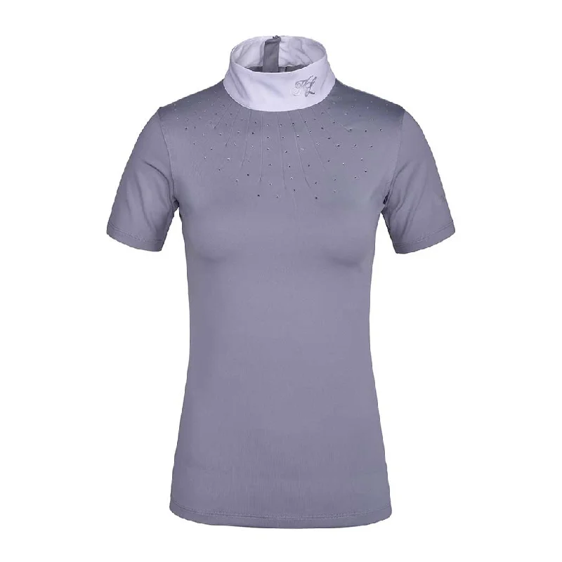 Ladies Short Sleeve Show Shirt KLJanna Cozy Printed Short Shirt