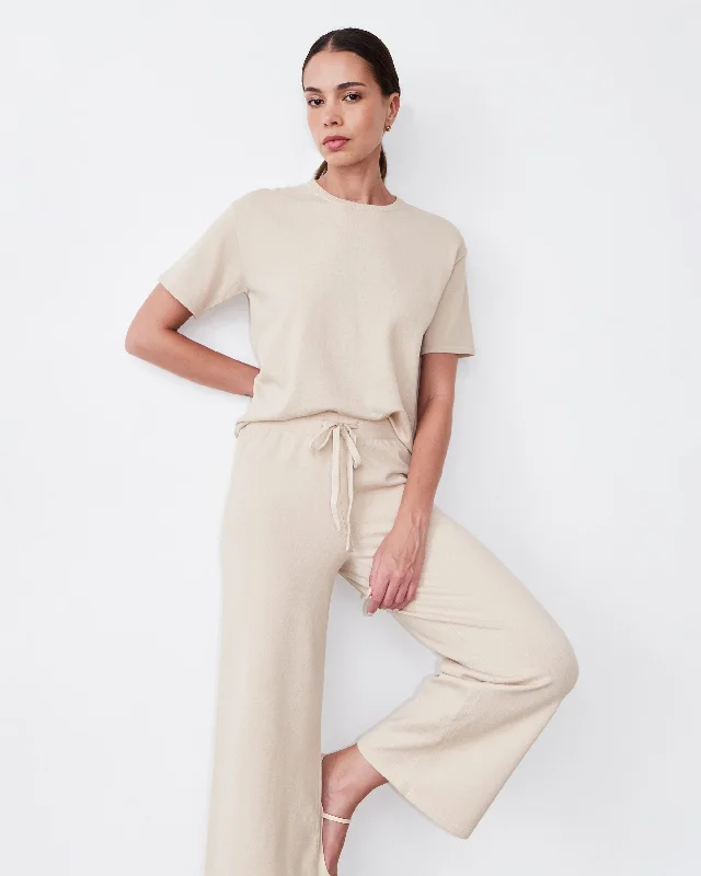 Light Soft Knit Basic Tee Notch Collar Peter Pan Collar Cowl Neck