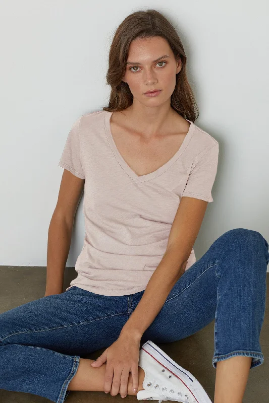 LILITH TEE Cashmere Blend Cotton Blend Poly Blend