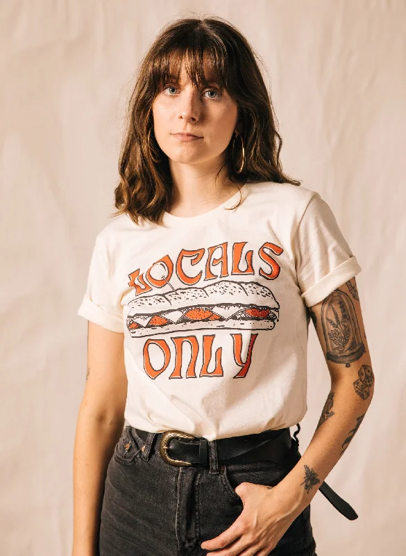 Locals Only Tee Fitted T-Shirt Seamless Stretchy