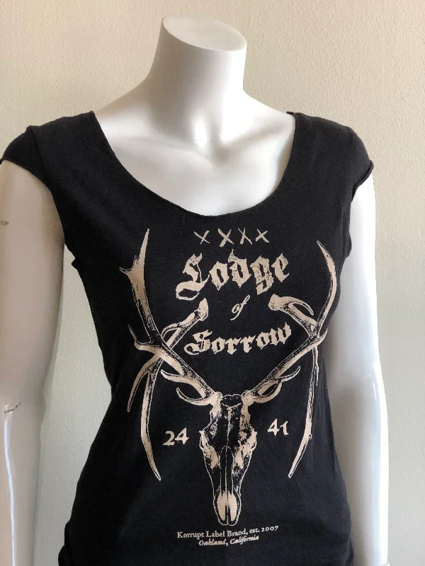 Lodge of Sorrow Women's Tee Anti-Shrink Durable Soft