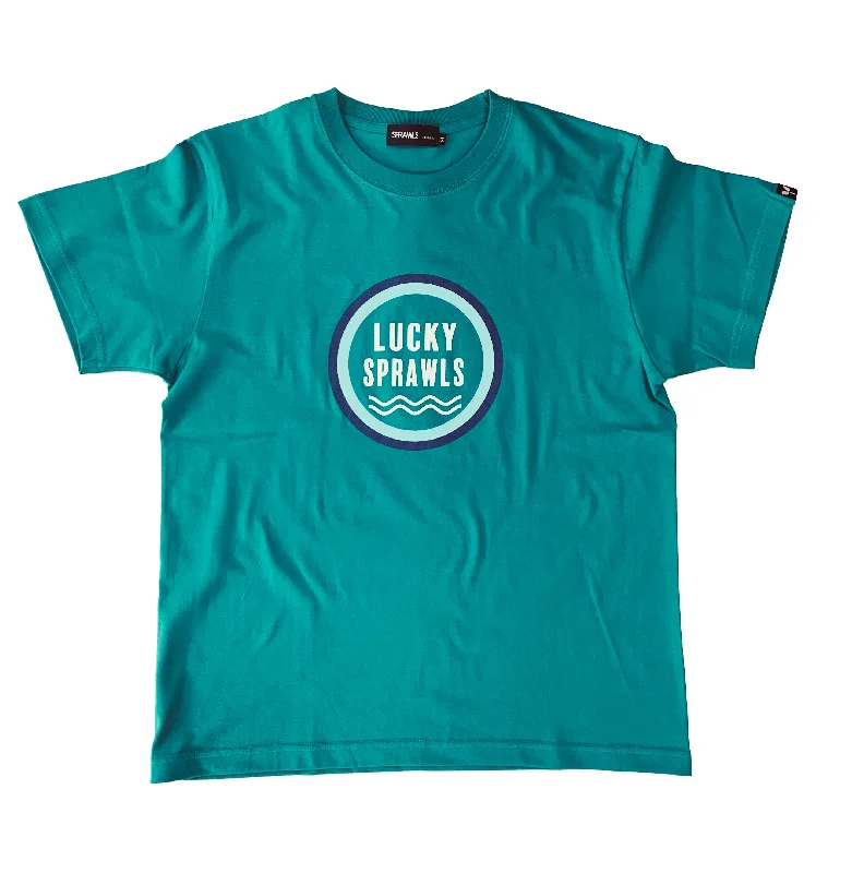 Lucky Sprawls Tee SSL-403 Mesh Canvas Denim