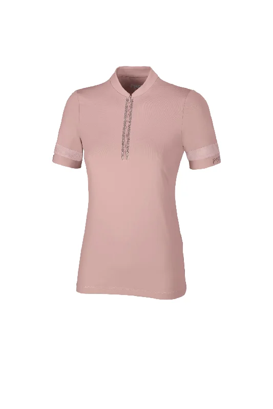 Pikeur Joni Ladies Zip-Shirt 5210 Fashionable Pleated Short Shirt