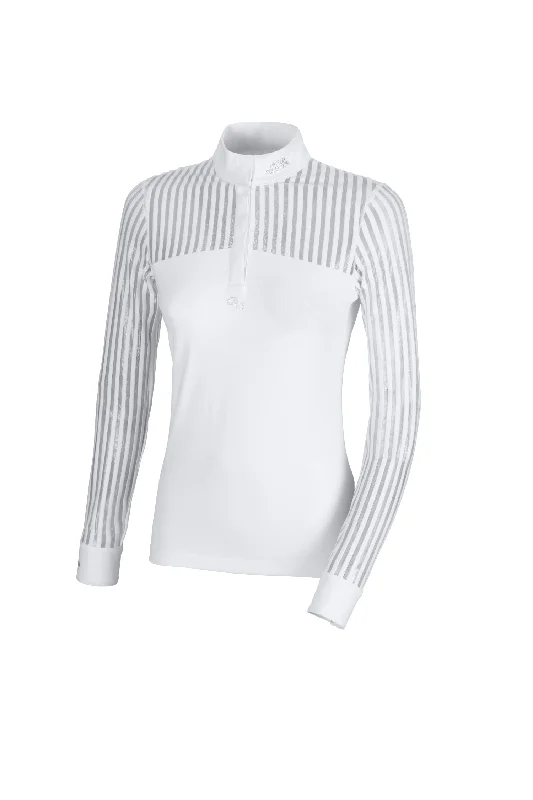 Pikeur Juniper Ladies Shirt 5290 Cozy Striped Short Sleeve