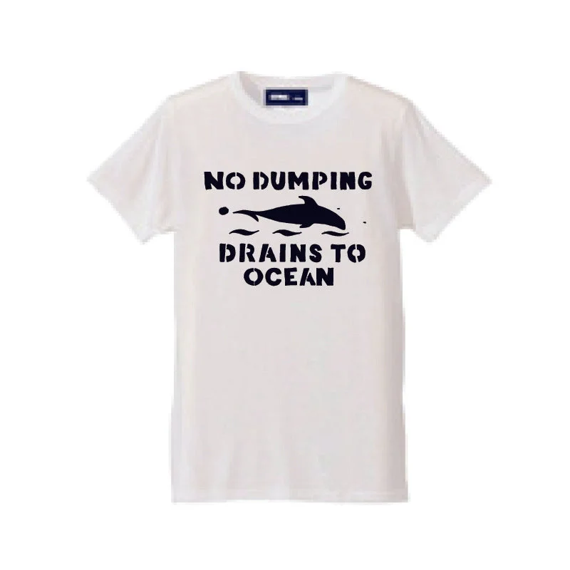 SAL-004 No Dumping S/S Tee Silk Blend Satin Velvet