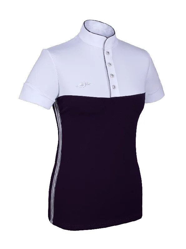 Short Sleeve Competition Shirt Olivia Classic Solid Short Shirt