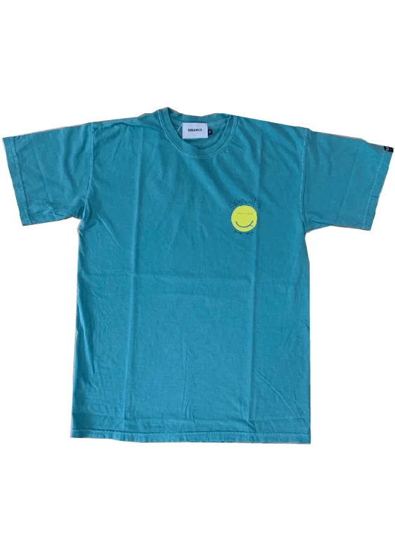 Smile sprawls Dye Tee SSL-406 Fleece Nylon Spandex
