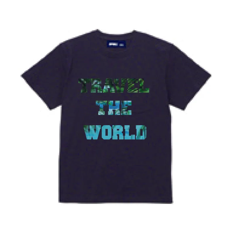 SSL-365 Travel the world Tee 7.1oz Graphic Embroidered Appliqued