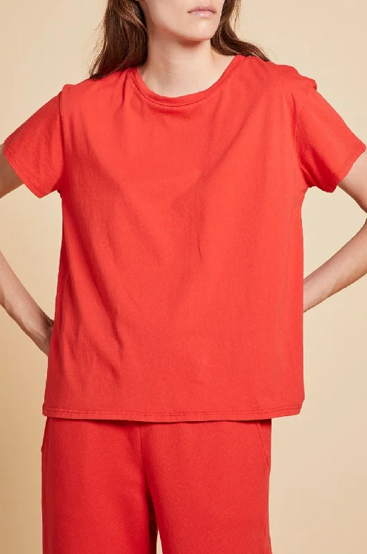 TOPANGA TEE Zippered Front Buttoned Front Snap Front