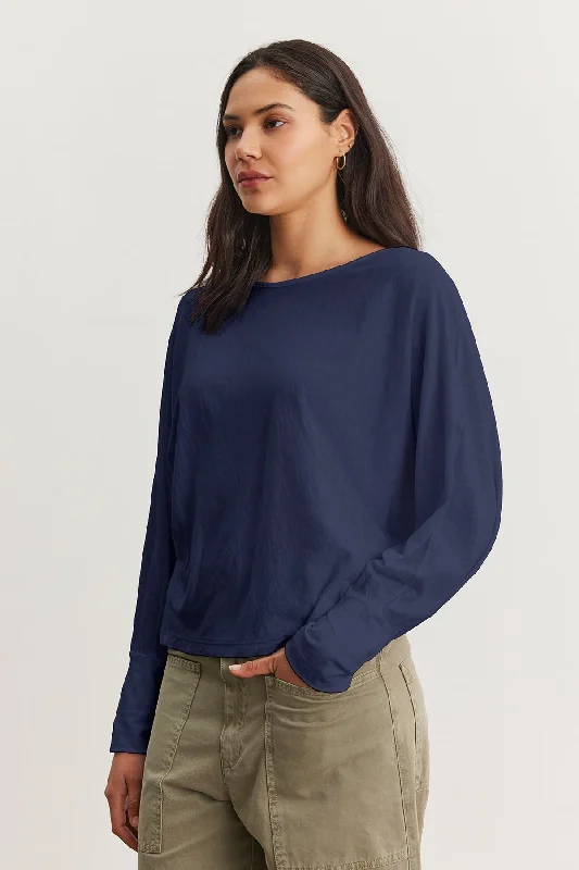TRISTEN TEE Zippered Front Buttoned Front Snap Front