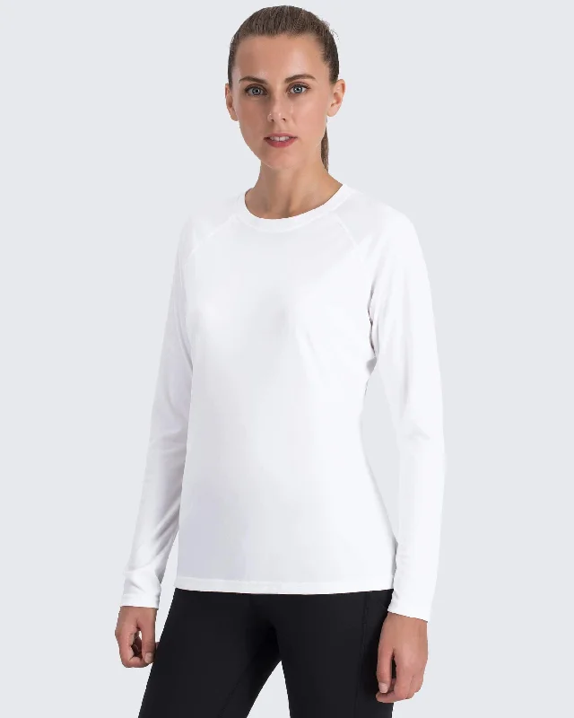 Women's UPF 50+Long Sleeve Shirt Relaxed Fit Short Blouse