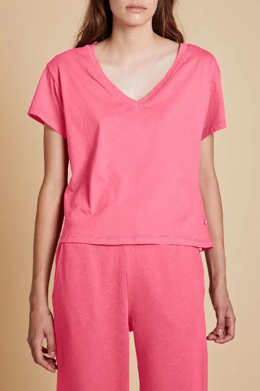 VENICE TEE Hooded Caped Shawl Collar