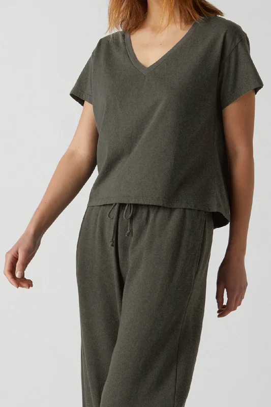 VENICE TEE Satin Blend Silk Blend Wool Blend