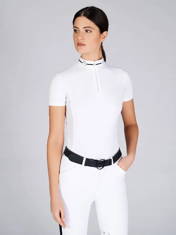 Vestrum Follonica Ladies Competition Shirt Comfortable Peplum Short Shirt