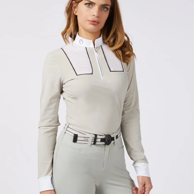 Women's Long Sleeve Competition Shirt Giakarta Modern Short Sleeve Top