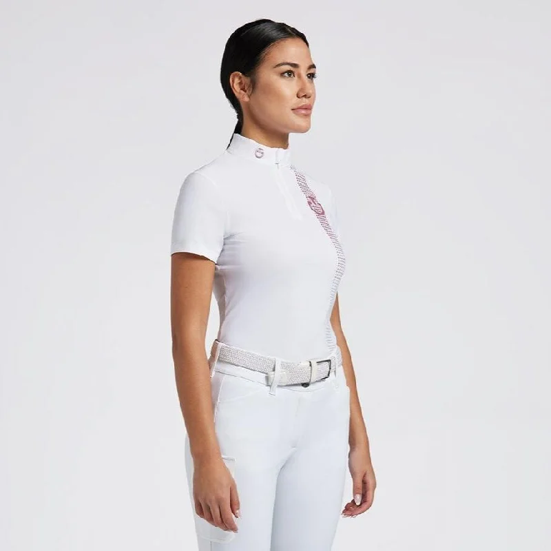 Women's Short Sleeve Show Shirt Art Print Stylish Round Neck Shirt