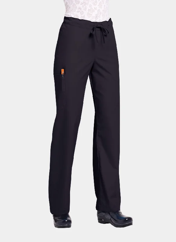Orange Standard Unisex Huntington Scrub Trousers - Black Trousers practical easy-care