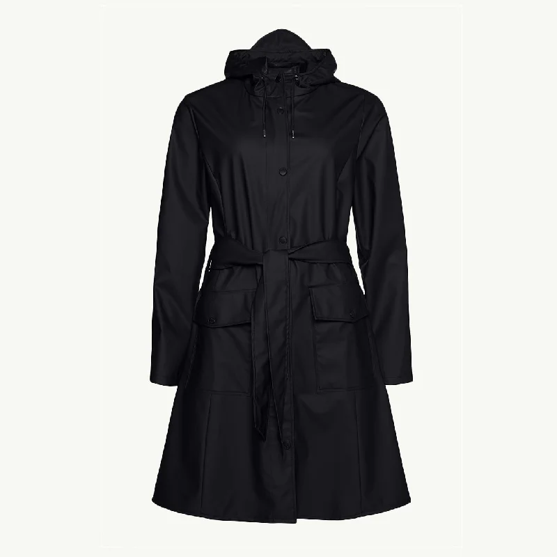 Curve Jacket - Black Wool Jacket Cashmere Jacket Tweed Jacket