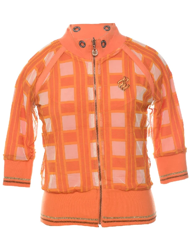Checked Jacket - XS Quilted Jacket Puffer Jacket Insulated Jacket