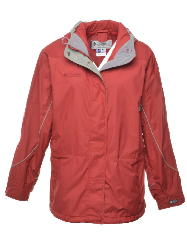 Columbia Red Casual Mountaineering Jacket - L Lace Jacket Ribbed Jacket Sequined Jacket Columbia Red Casual Mountaineering Jacket - L Lace Jacket Ribbed Jacket Sequined Jacket