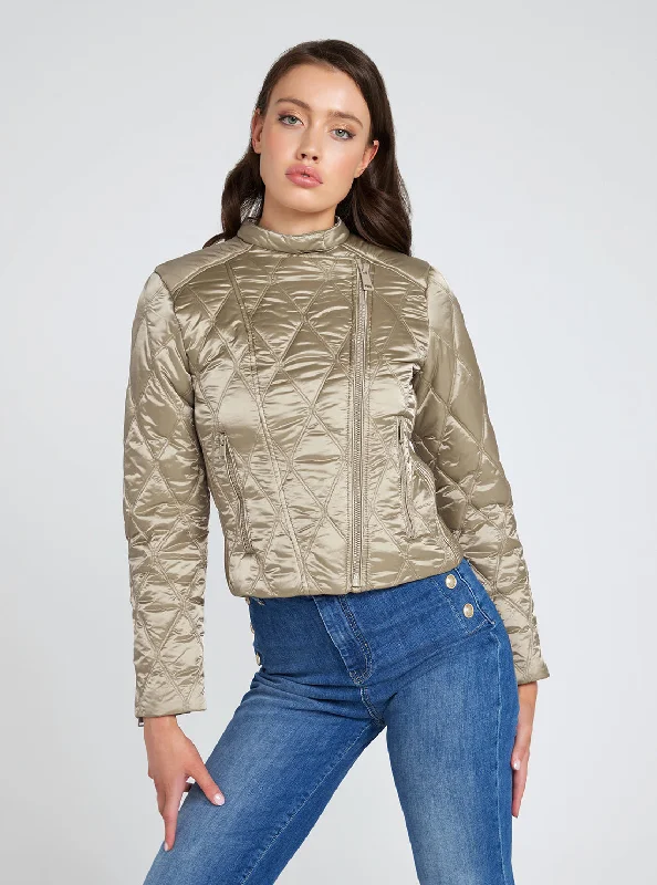 Eco Gold New Marine Jacket Front Pockets Side Pockets Patch Pockets