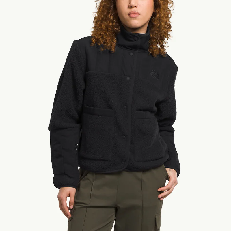 Women's Cragmont Fleece Jacket - TNF Black Denim Jacket Leather Jacket Suede Jacket