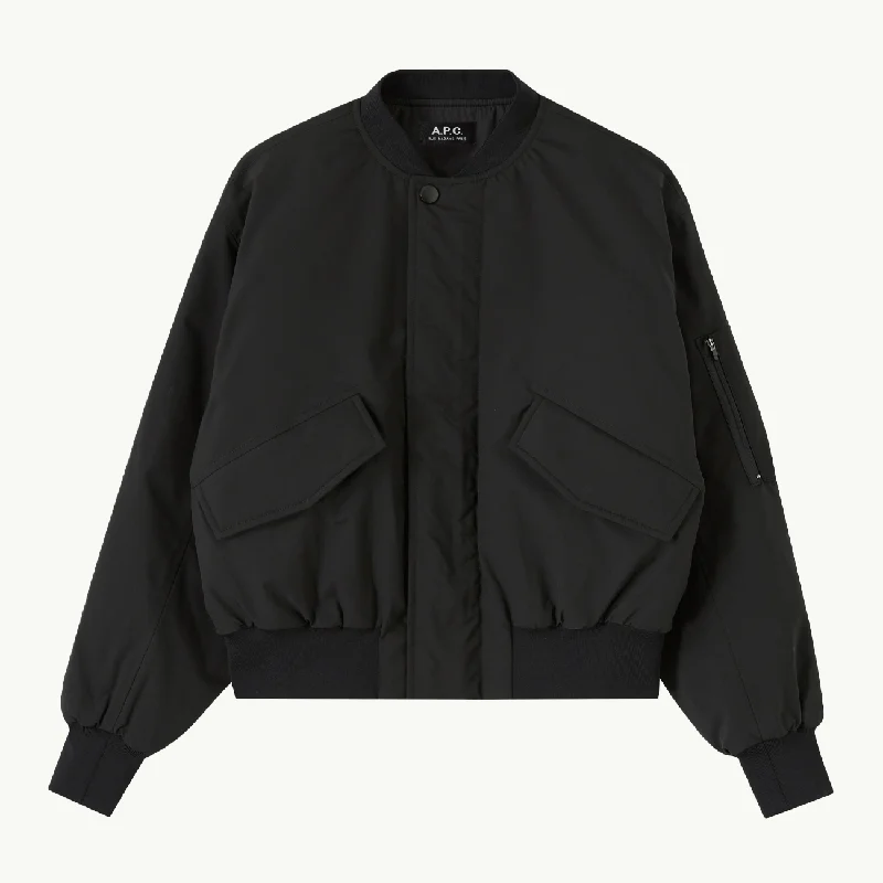 Women's Haley Jacket - Noir Mesh Jacket Canvas Jacket Denim Jacket