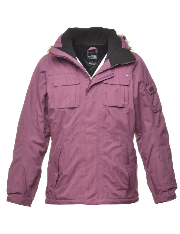 The North Face Plum Classic Mountaineering Jacket - M Appliqued Jacket Beaded Jacket Sequined Jacket