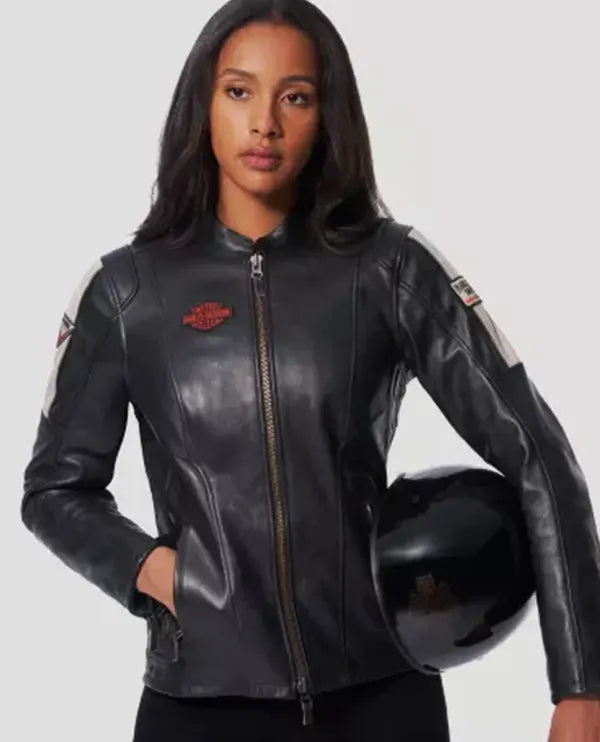 Women's Enduro Leather Riding Jacket