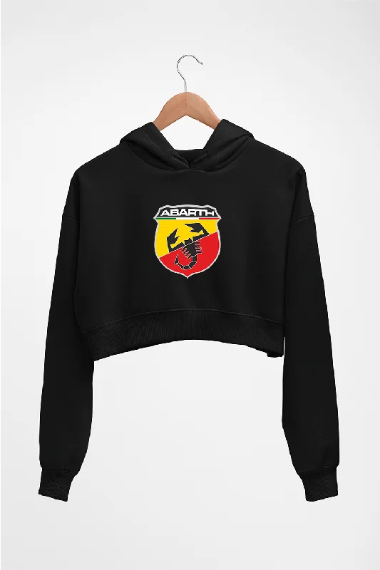 Abarth Crop HOODIE FOR WOMEN Hoodie with Reflective Safety Nightwear