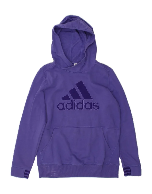 ADIDAS Womens Graphic Hoodie Jumper UK 16/18 Large Purple Hoodie with Belted Waist Structured Tailored ADIDAS Womens Graphic Hoodie Jumper UK 16/18 Large Purple Hoodie with Belted Waist Structured Tailored
