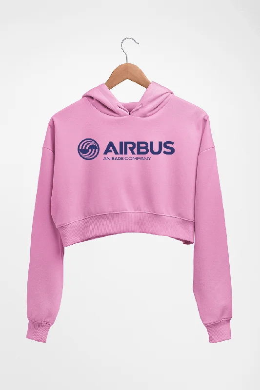Airbus Crop HOODIE FOR WOMEN Hoodie with Full-Zip Functional Layering