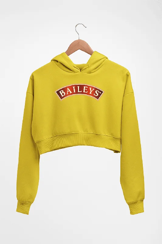 Baileys Crop HOODIE FOR WOMEN Hoodie with Zipper Versatile Modern